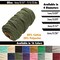 White Lion Macramé Cord – Cotton Rich Macrame Rope, 4 mm, 75 Feet, Yarn for Wall Decor, Crochet, Gift Wrapping, Wall Hanging, Plant Hangers, Handmade Crafts, Knitting